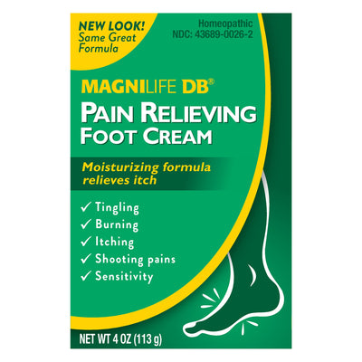 MagniLife Diabetes Pain Relieving Foot Cream - 4 Oz