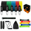 Versatile Latex Resistance Bands with Pull Rope System - Korvel