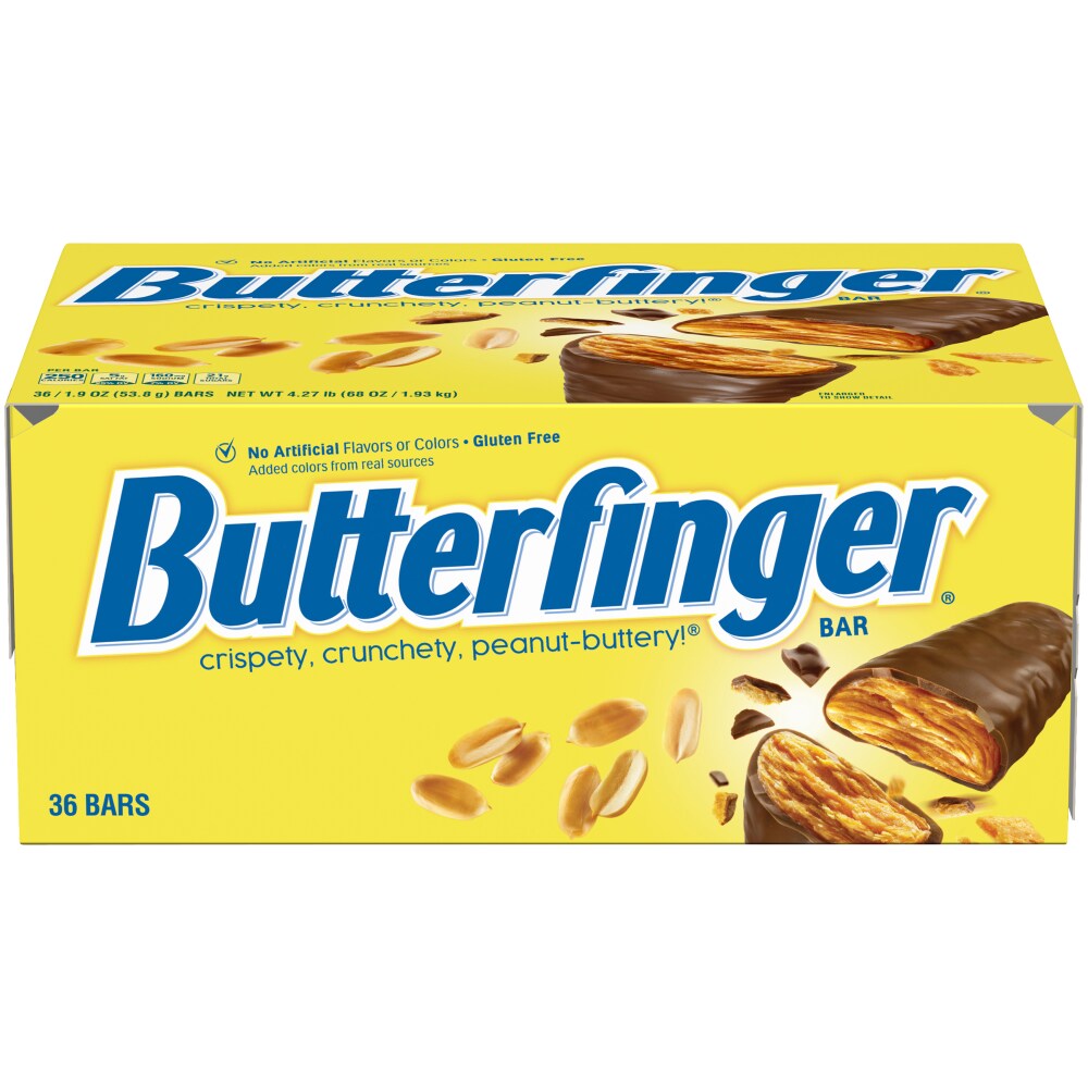 Butterfinger Chocolate Bars - Bulk Case of 288