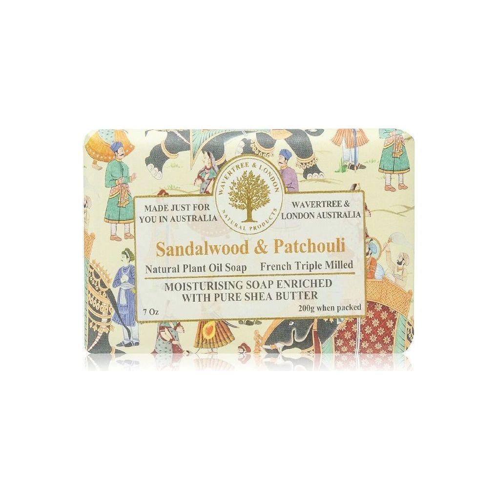 Wavetree & London Sandalwood & Patchouli Triple Milled Soap 7oz