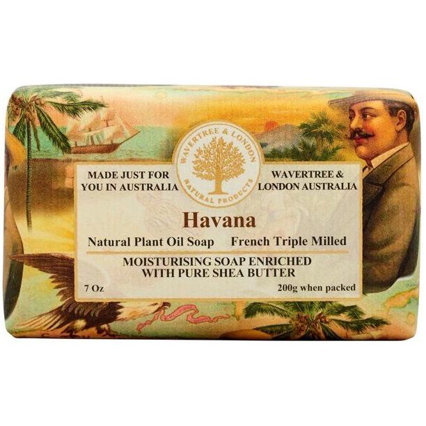 Wavertree & London Havana Luxury Soap Bar - 7 Oz