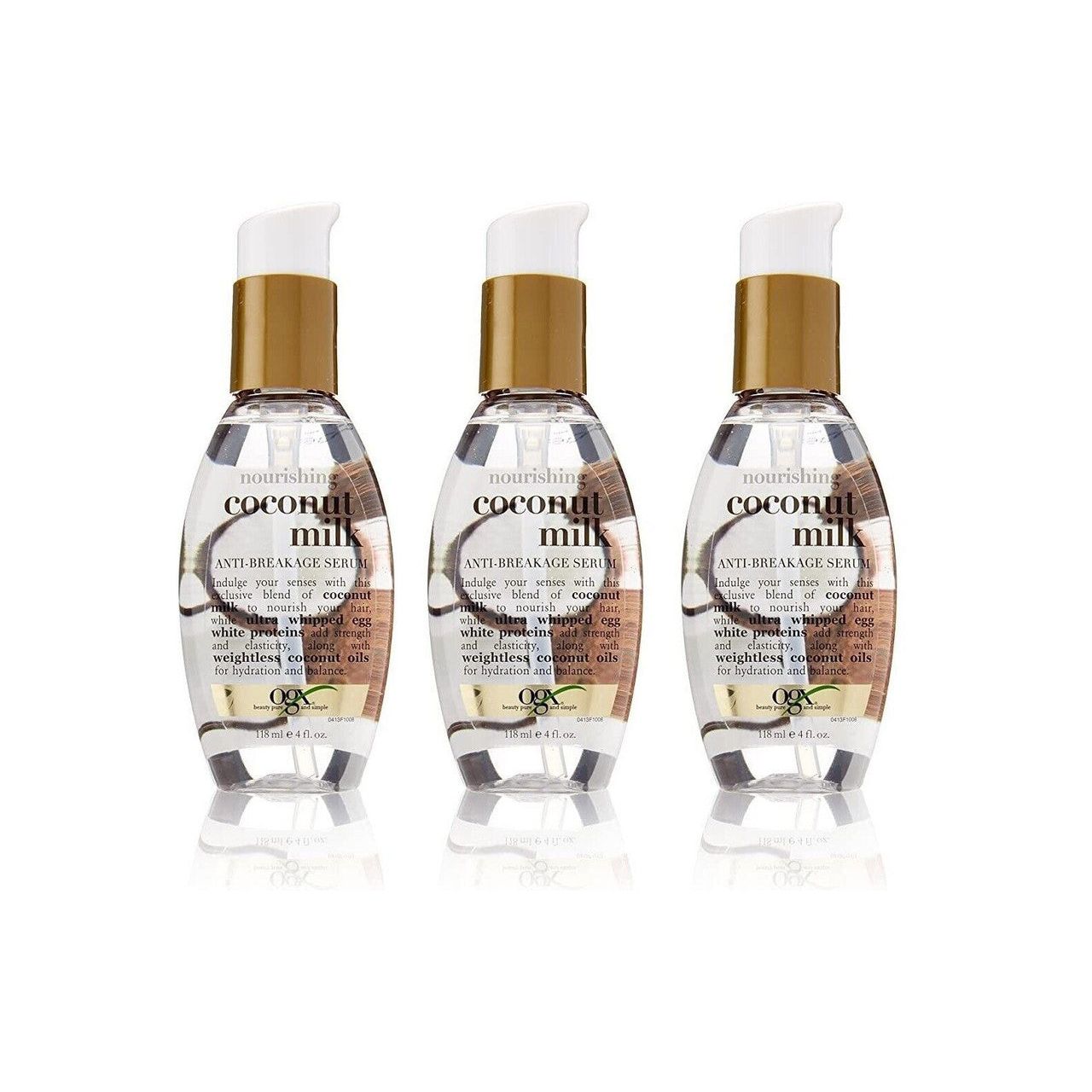 Suero Anti-Ruptura de Leche de Coco OGX - 4 Fl Oz