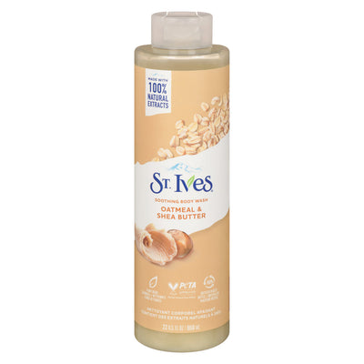 St. Ives Soothing Body Wash with Oatmeal & Shea Butter - 22 Fl Oz