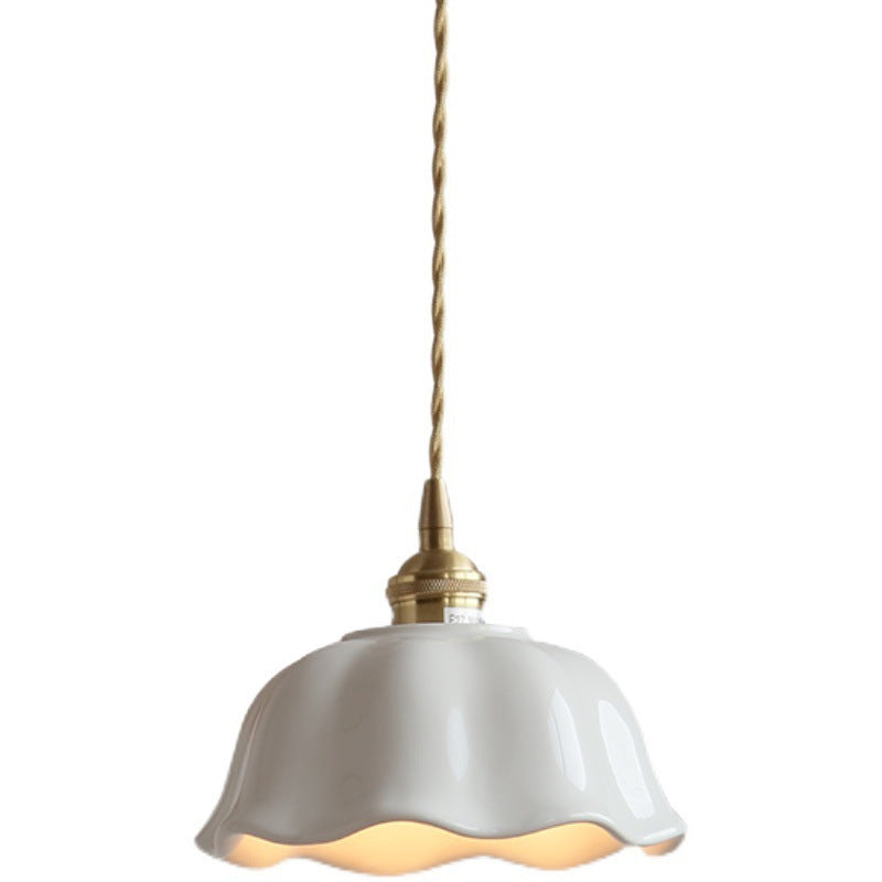 Modern Minimalist Dining Room Pendant Light Japanese Simple Solid Wood Pendant Light Fresh Single Head Three Heads Dining Room Pendant Light - Korvel