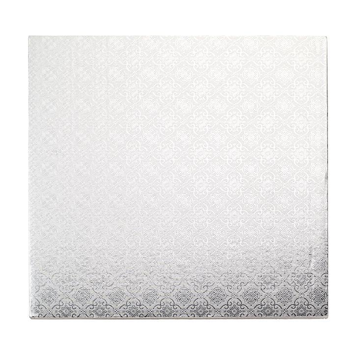 Plateau à gâteau carré premium de 14"