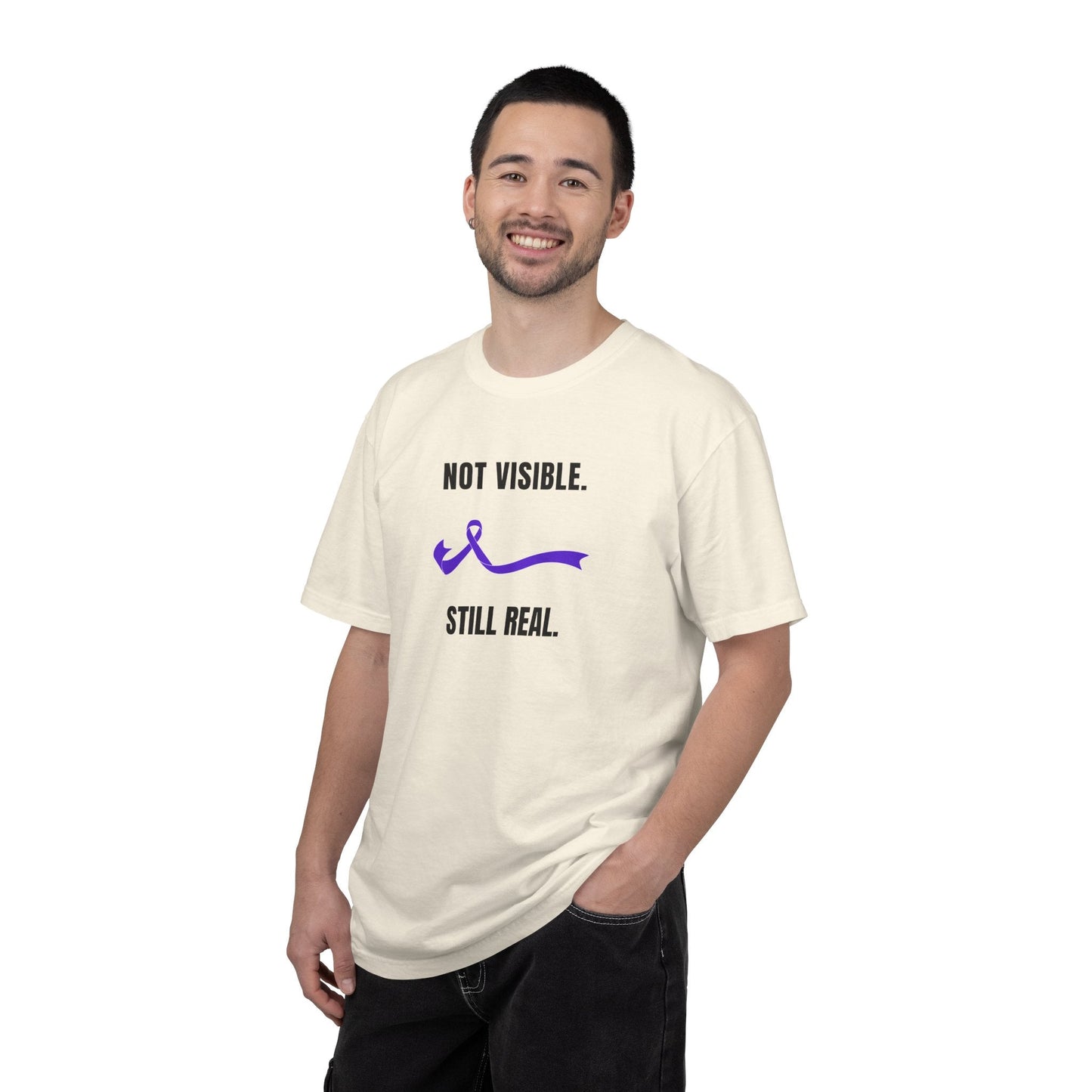 Not Visible. Still Real. T-Shirt - Epilepsy Awareness