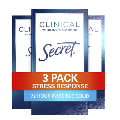 Secret Clinical Strength Invisible Solid Antiperspirant for Women - 1.6oz