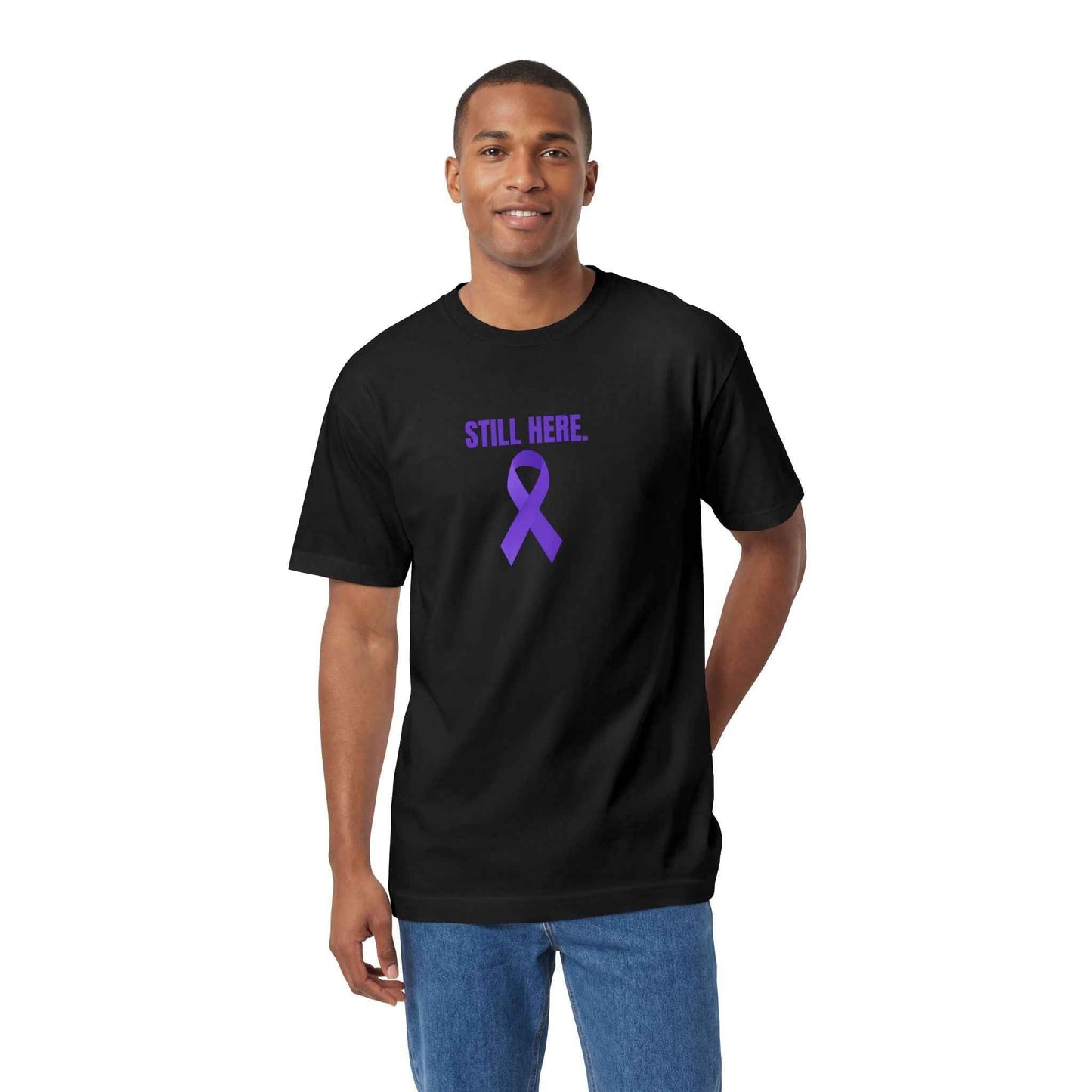 Still Here. T-shirt de sensibilisation à l'épilepsie