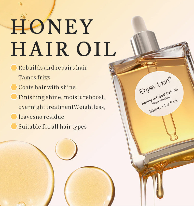 Professional Supplier Honey Hair Oil For Straighten Hair Repair Moisturizing Hair Serum - Korvel