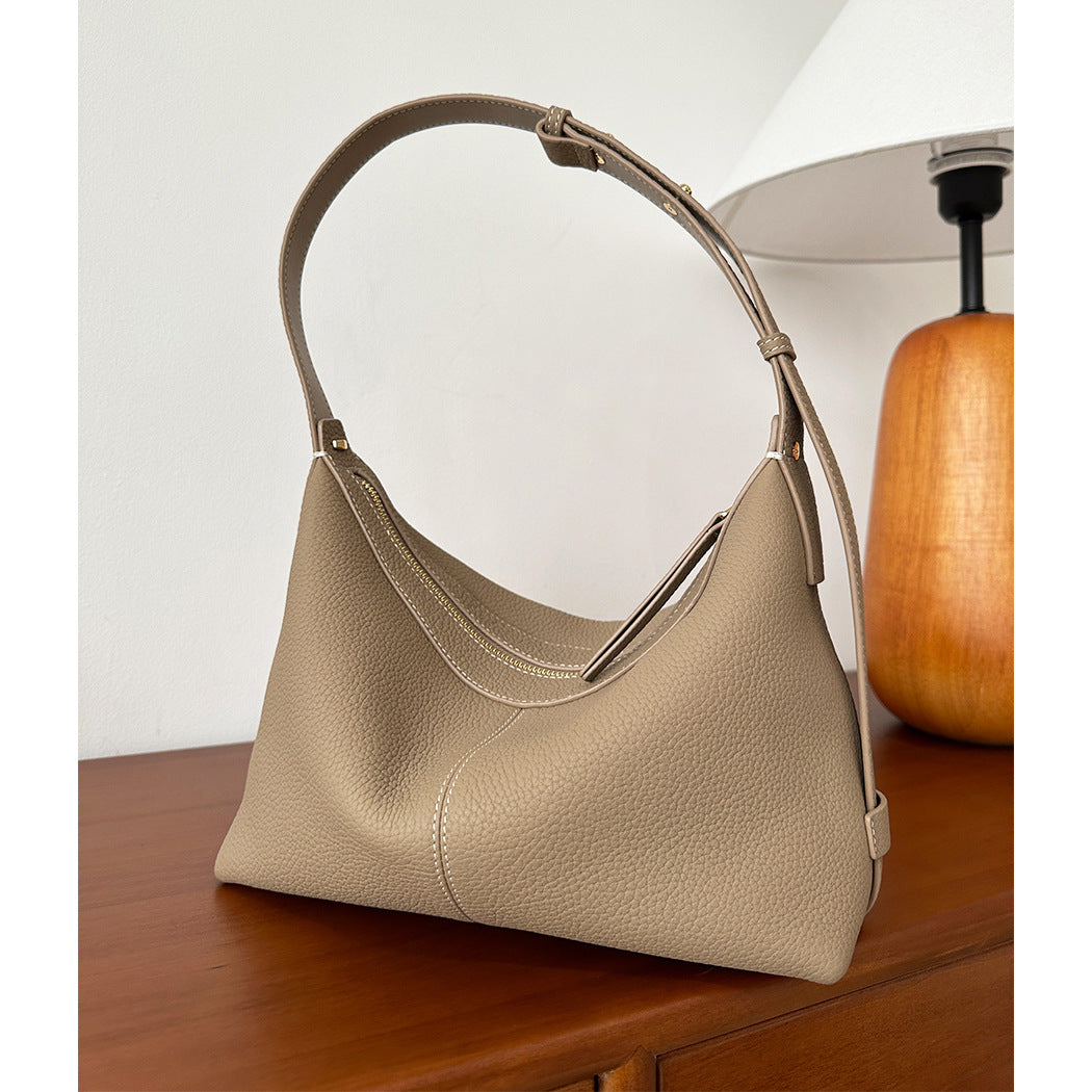 Commuter All-Match Genuine Leather Women's Crossbody Bag