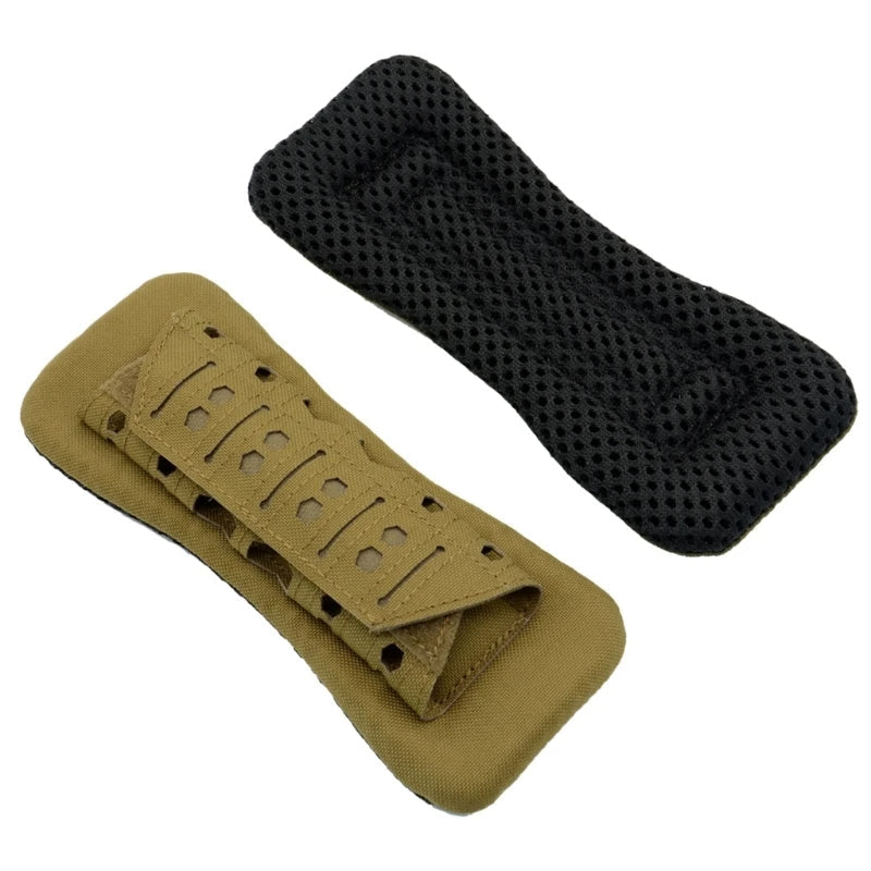 Laser Cutting Tactical Vest Shoulder Strap Pads Outdoor Backpack Breathable Mesh Cushion Shoulder Pad For Hunting Vest - Korvel