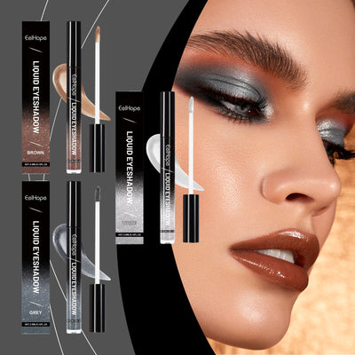 Glitter Eyeshadow Natural Color Top Up Everyday Makeup Easy Color Eye Shadow Lasting Shine - Korvel