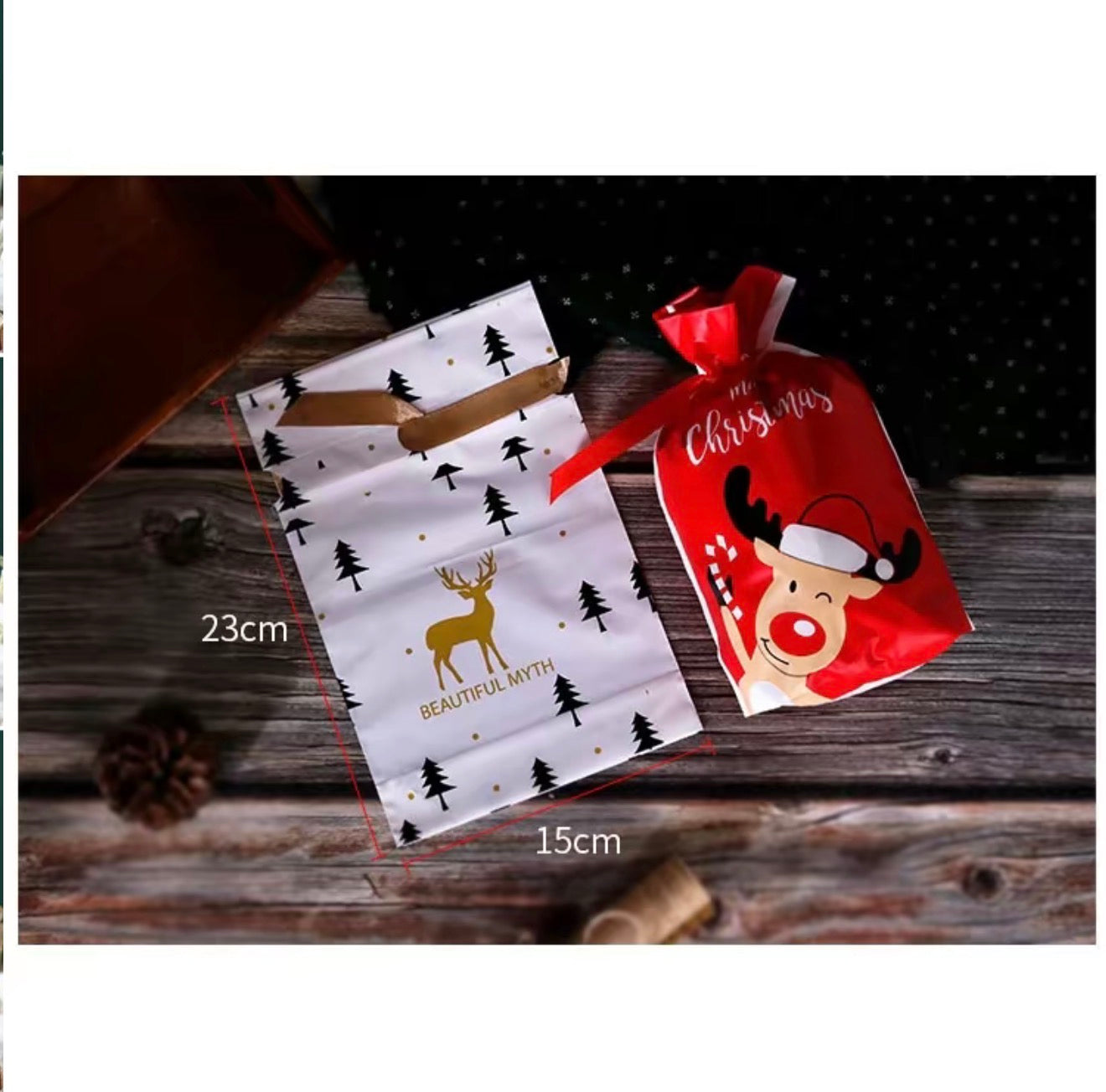Juego de Bolsas de Regalo MerryWrap - 50 Bolsas de Fiesta Variadas