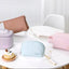 Conjunto de Neceseres Cosméticos Redondos Estilo Pastel para Viajes