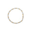 10K Yellow and White Gold Diamond 'S' Link Bracelet - 2.00 Cttw