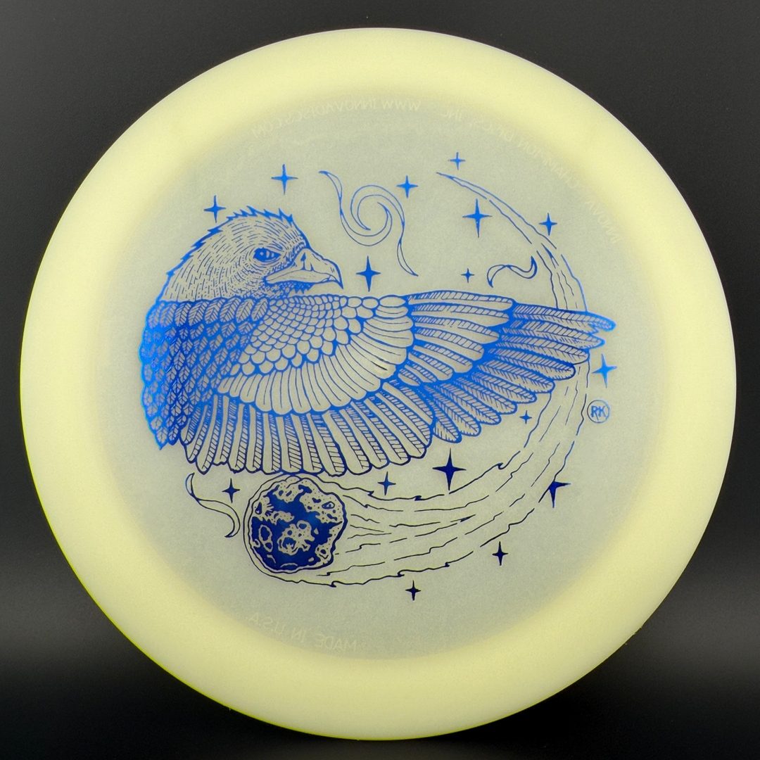 Quantum Lunar Falcon Disc - Rare Stardust DM Stamp
