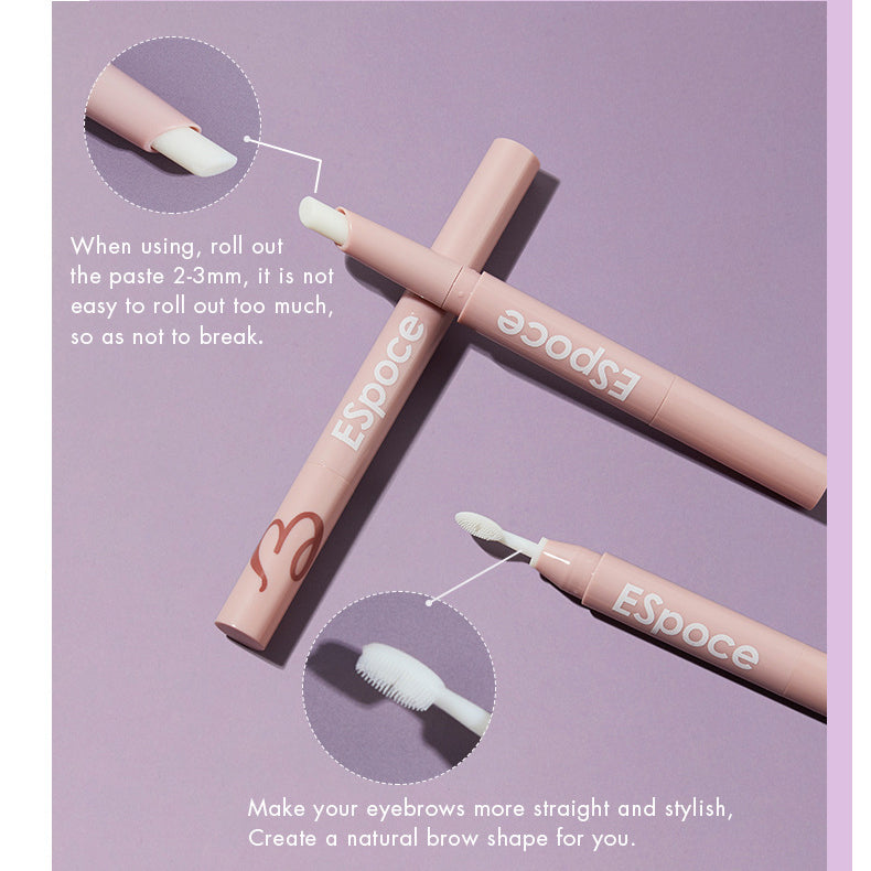Crème à sourcils double tête multifonctionnelle ESpoce