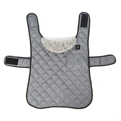 Heated Pet Clothing - New Fashion Warm Dog Cotton Jacket with Short Rabbit Fur - Korvel
