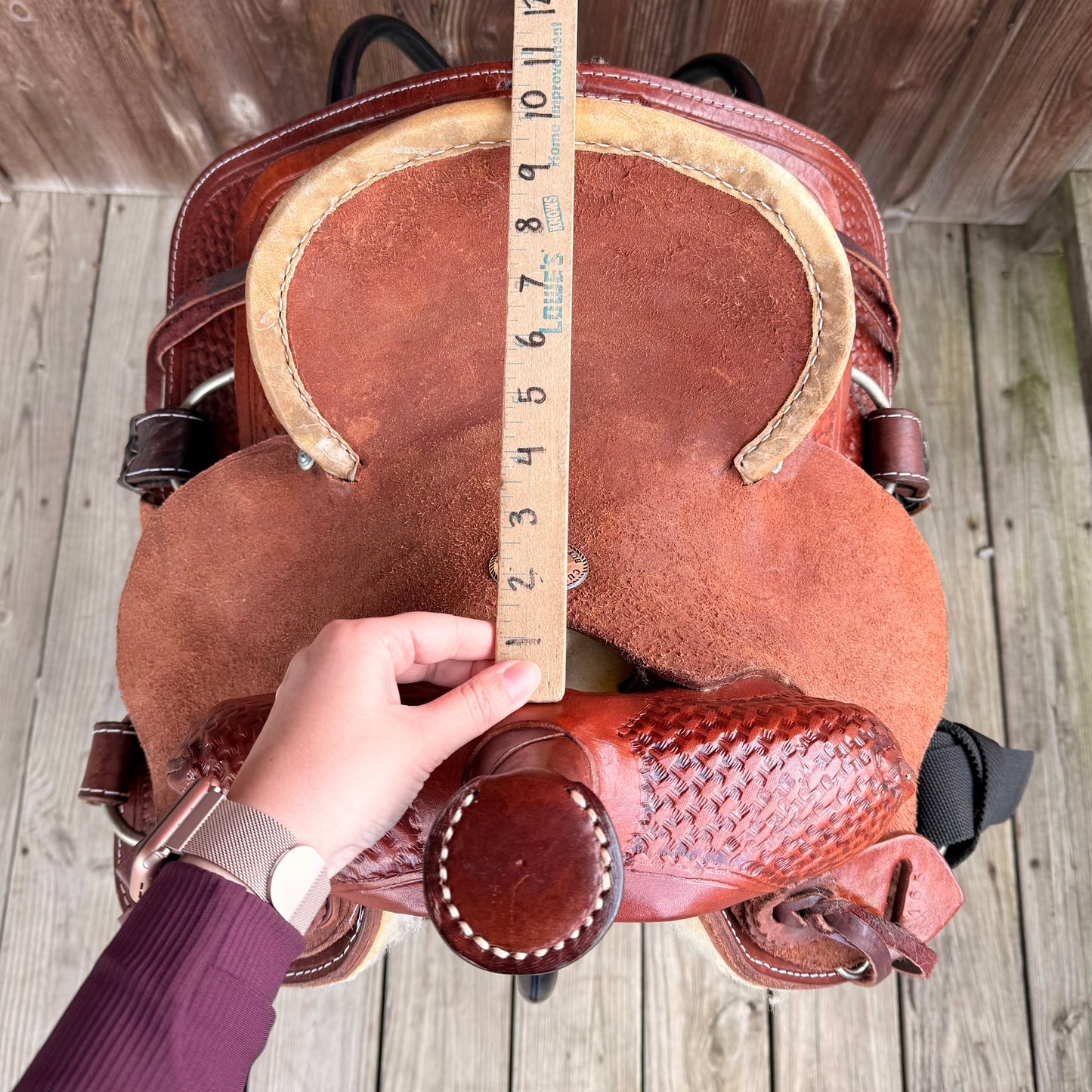 10" Kids Buffalo Saddle - Korvel