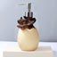 Creative Hand Sanitizer Bottle High-End Dispensing Bottle Pressed Lotion Bottle Senior Resin Crafts - Korvel