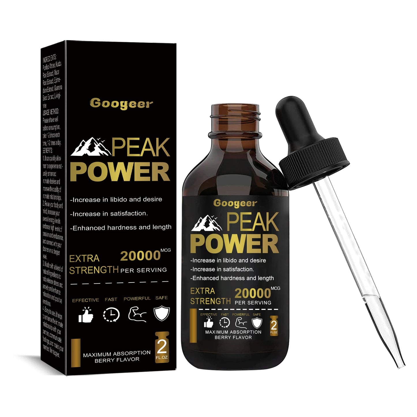 Men's Yang Supplement Drops, Men's Body Supplement Drops Body Supplement - Korvel