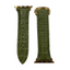 Bracelet Apple Watch Alligator Olive Mat
