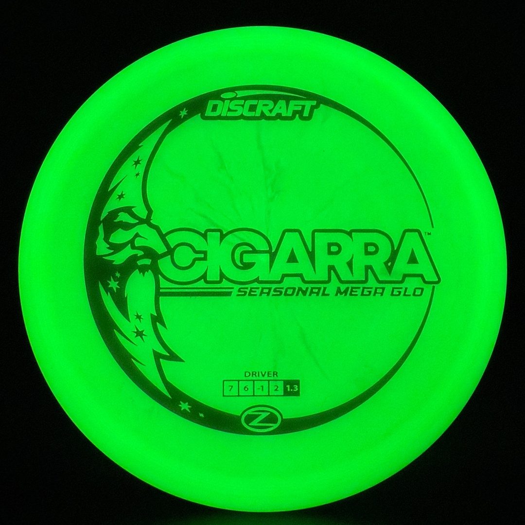 Mega Glo Cigarra - Controlador de Disco de Golf Premium