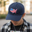 USA Map Embroidered Baseball Cap – Classic Patriotic Style