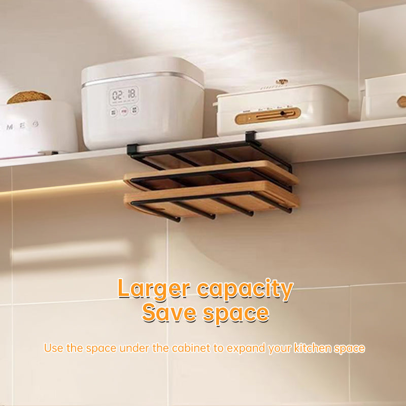 Under-Cupboard Hanging Organizer for Kitchen Essentials