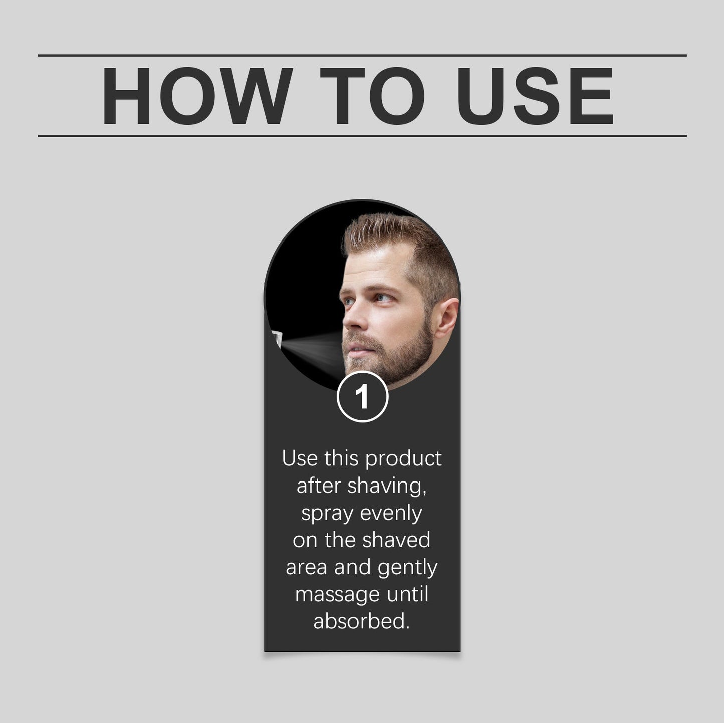 After Shave Spray Men's Beard Care Soothing Moisturizing Cool Skin Care Spray - Korvel