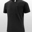 T-shirt à séchage rapide pour hommes grande taille avec poche zippée