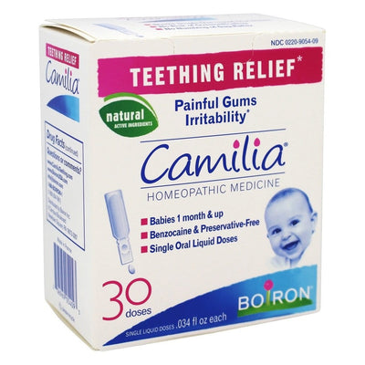 Boiron Camilia Soulagement des Dents, 30 Doses Liquides