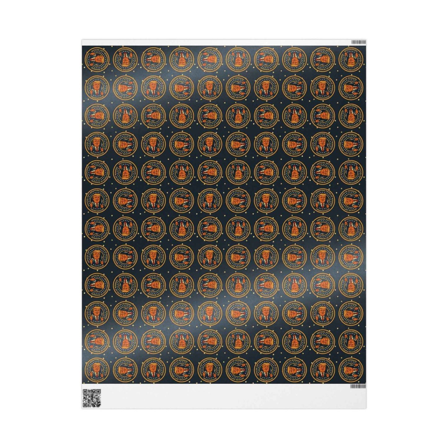 Political Parody Gift Wrapping Paper - Tremendous Seal Design