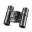 8x21 Compact Zoom Binoculars Long Range Folding HD Powerful Mini Telescope Bak4 FMC Optics Hunting Sports Black Kids Telescope - Korvel