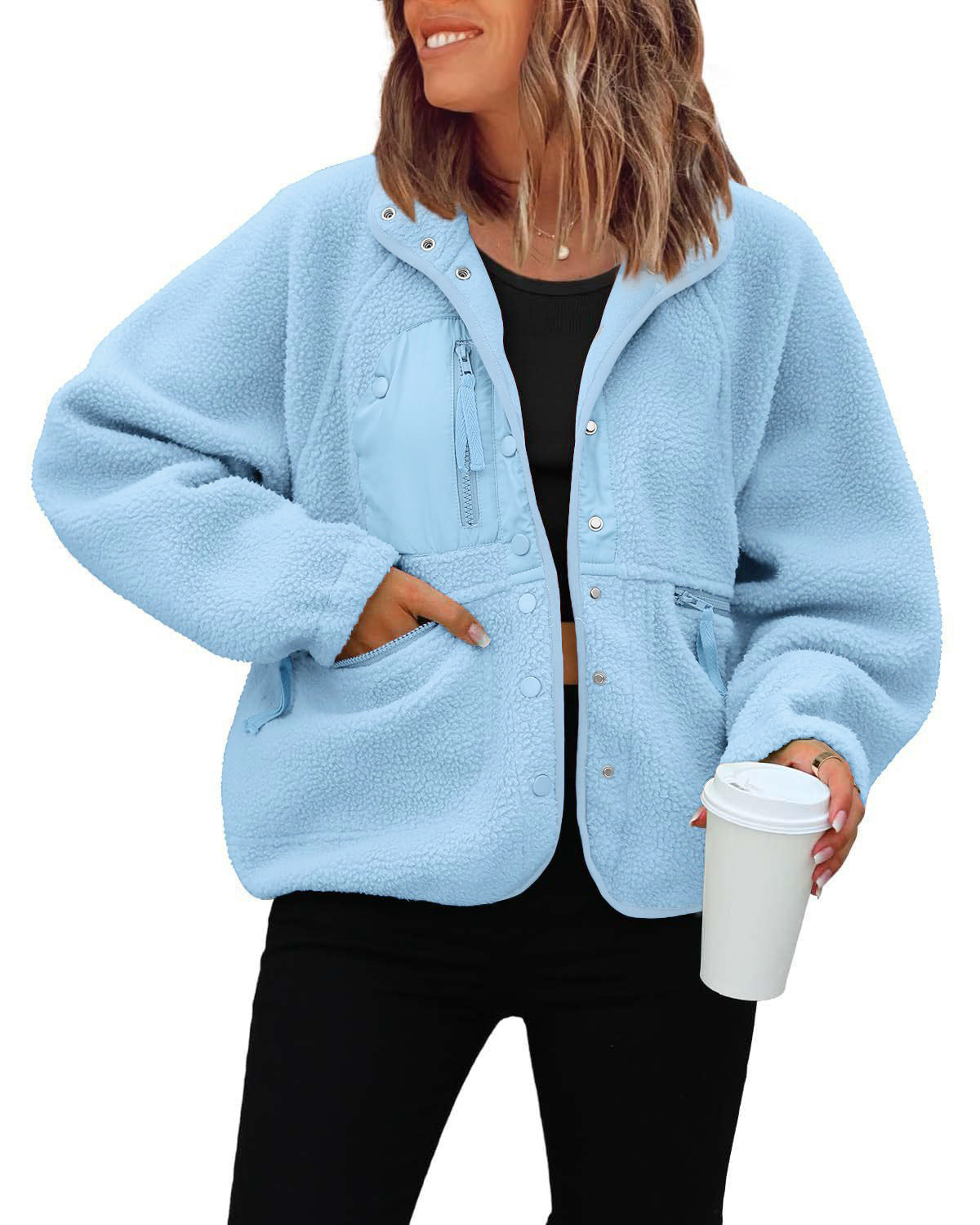Premium Polar Fleece Sports and Leisure Sweater Jacket