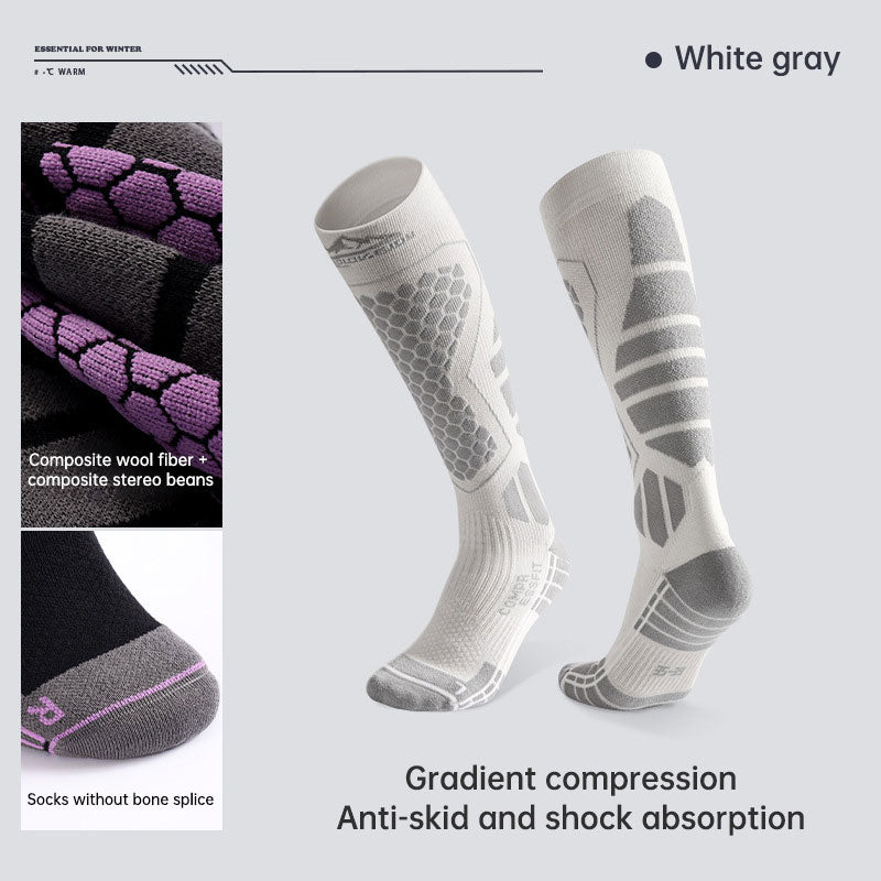 Chaussettes de ski d'hiver premium pour hommes et femmes