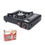 Single - burner Butane Camping Stove, windproof, adjustable, portable - Korvel
