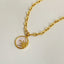 Titanium Steel Sun & Moon Necklace - Korvel