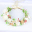 Korean style flower garland headwear, orchid flower crown, fashion show, dance party, headwear, vacation, countryside props, hea - Korvel