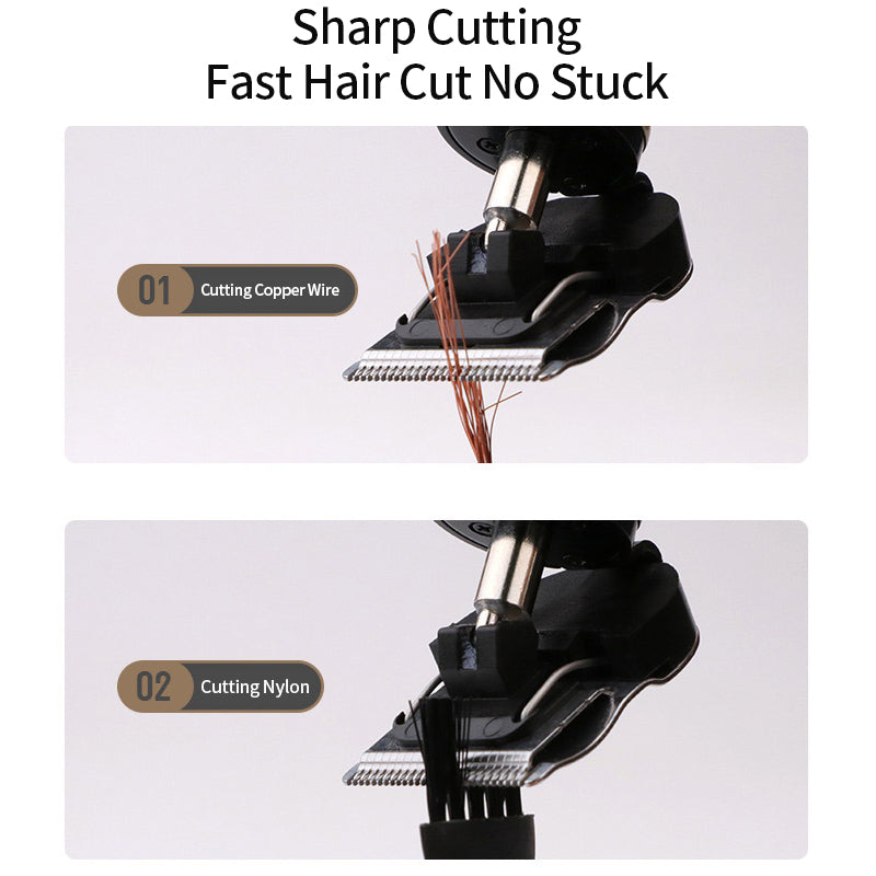 Retro Electric Hair Clipper T9 with LCD Display