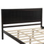 Platform Bed Frame with Headboard, Wood Slat Support  No Box Spring Needed  Queen Espresso - Korvel