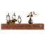 60" Rustic Wood Fireplace Mantel - Wall-Mounted Floating Shelf