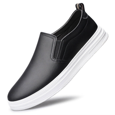 Men's lazy loafers breathable board shoes - Korvel