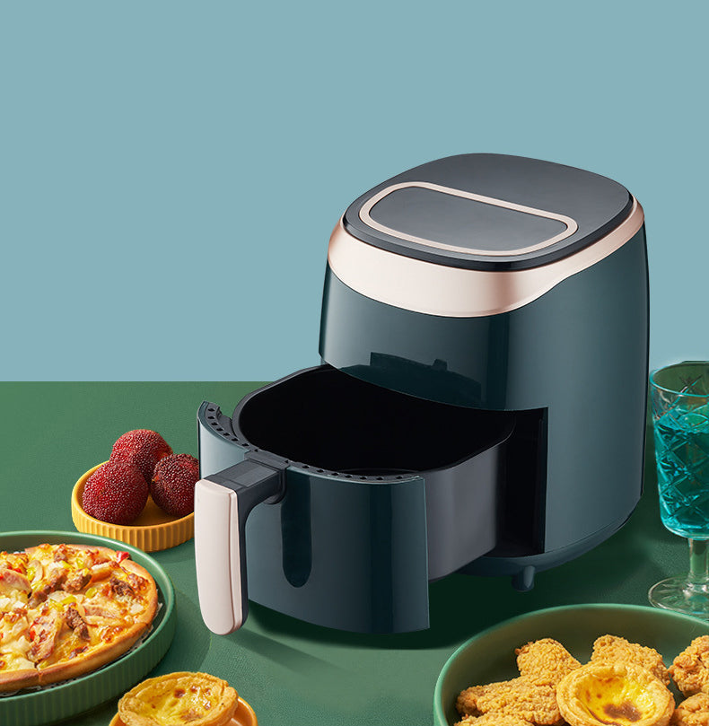 Visual Air Fryer Electromechanical Fryer Electric Oven Large Capacity Air Fryer 3.5L European Version - Korvel