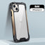 New Transparent Back Panel Protective Case Is Suitable For iPhone 13 Pro Promax Mini Metal Airbag Anti-Drop Mobile Phone Case - Korvel