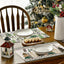 Christmas Tree Print Linen Placemats for Festive Dining