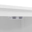 Bathroom Storage Cabinet, Cabinet with Two Doors and Drawers, Adjustable Shelf, MDF Board, White - Korvel