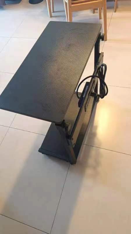 Adjustable height computer tower stand, double-layer ATX chassis CPU stand, movable computer gaming accessories with rollers - Korvel