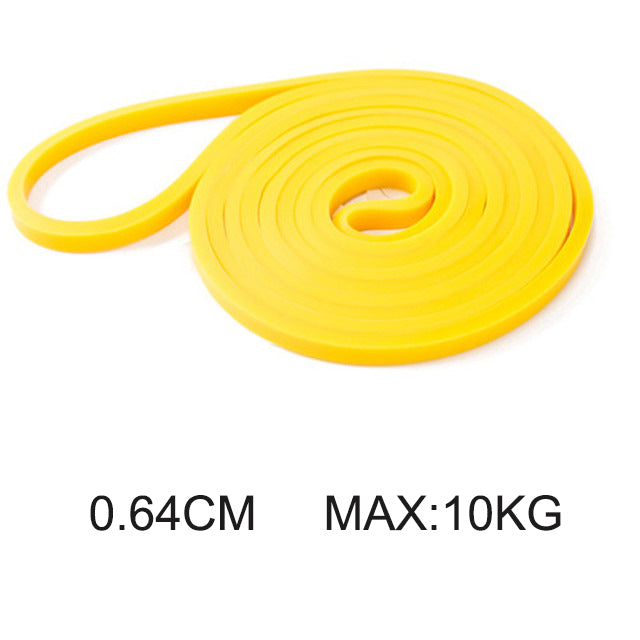Resistance Band Resistant Latex Sports Elastic Belt Pull Up Assistance Bands For Pilates Training Out Fitness Body Home Gym - Korvel