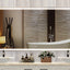 72x32 Inch LED Bathroom Mirror with 3 Color Modes